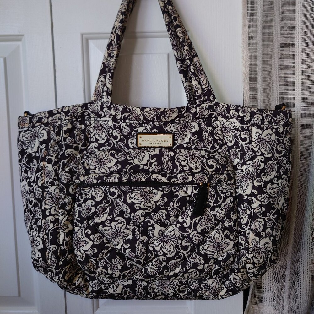 Marc Jacobs Floral Quilted Diaper Bag